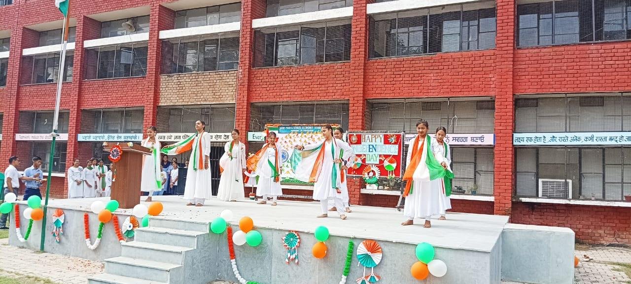 80th Independence Day Celebration - GMSSS Sarangpur Chandigarh
