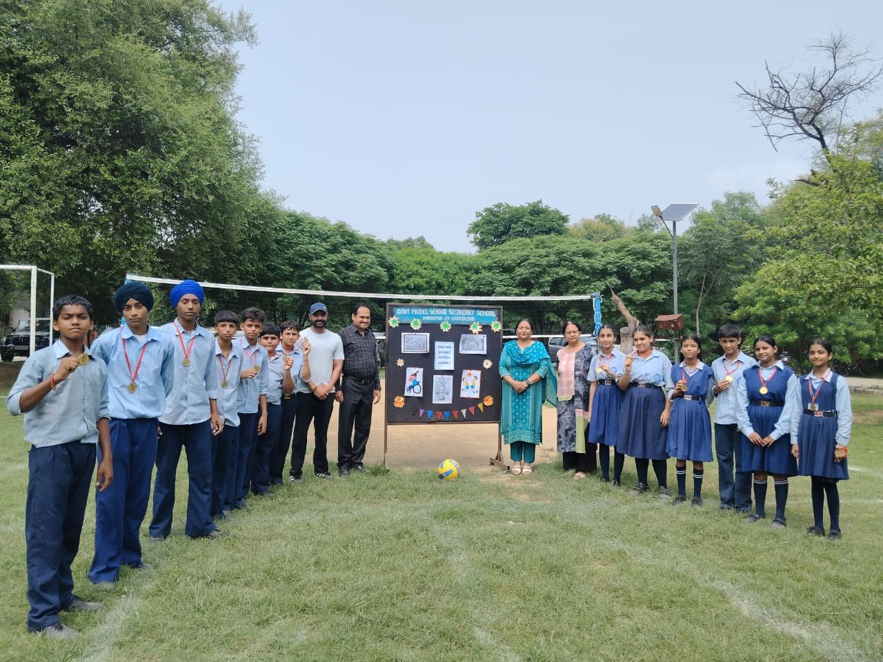 Sports Day Celebration - GMSSS Sarangpur Chandigarh