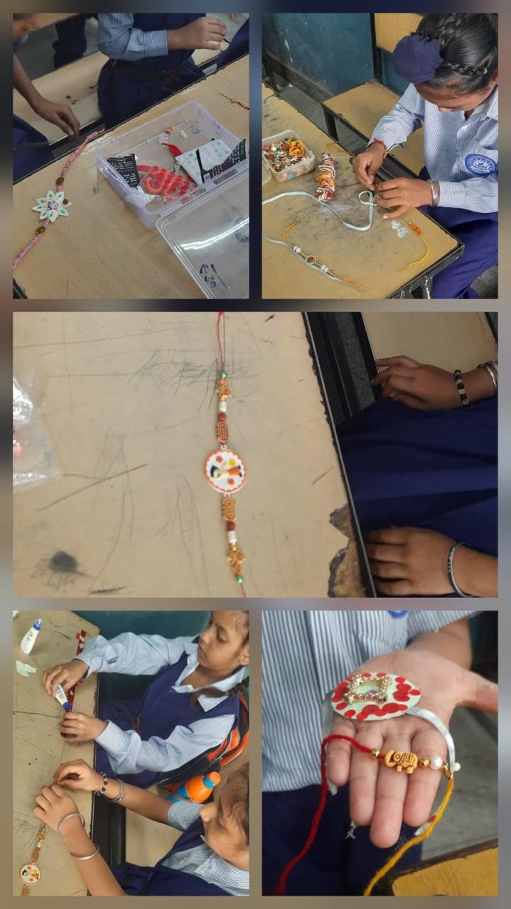 Raksha Bandhan Celebration - GMSSS Sarangpur Chandigarh