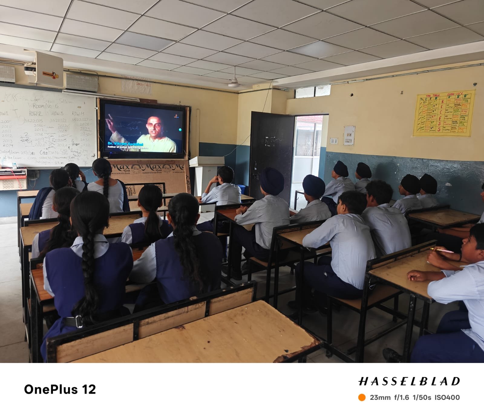 National Space Day - GMSSS Sarangpur Chandigarh