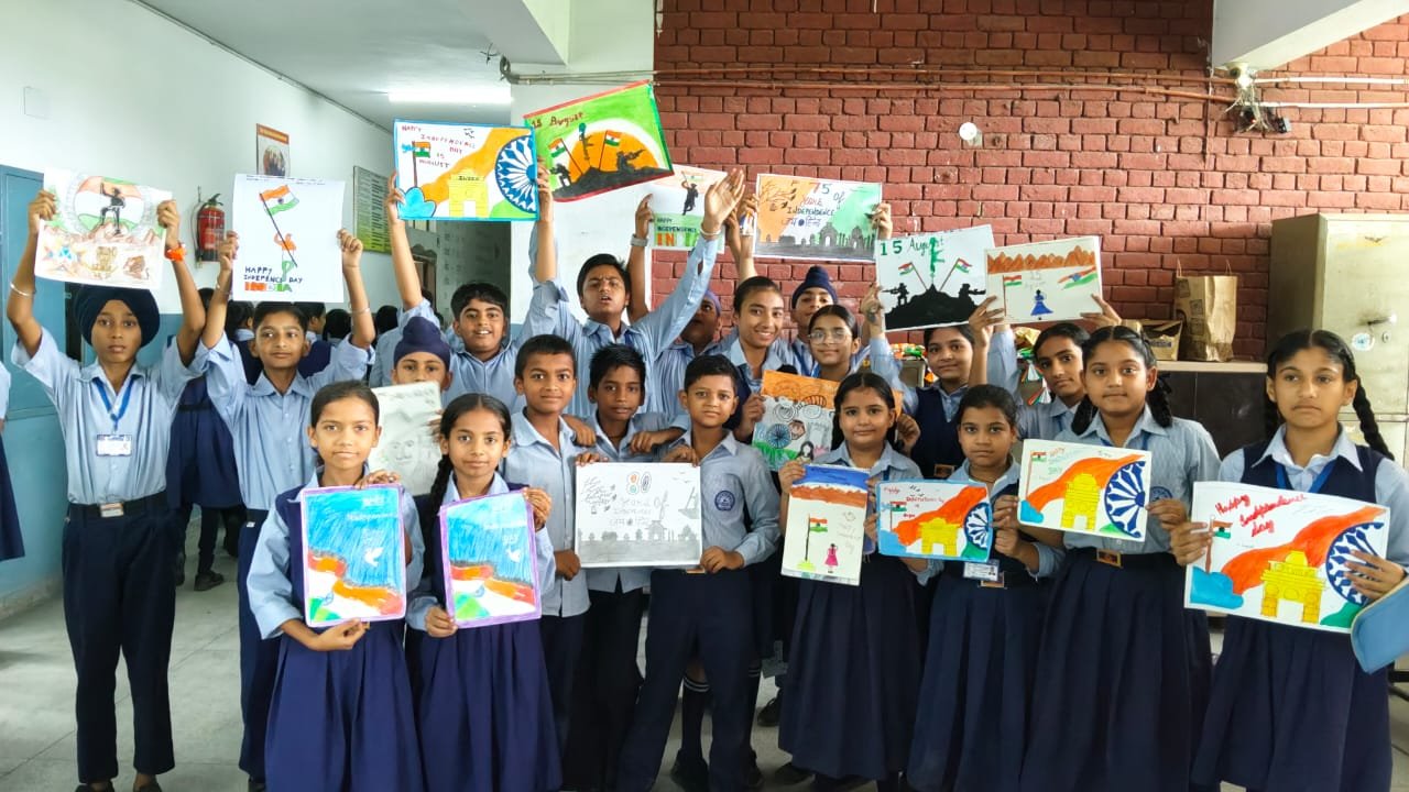 Har Ghar Tiranga - GMSSS Sarangpur Chandigarh