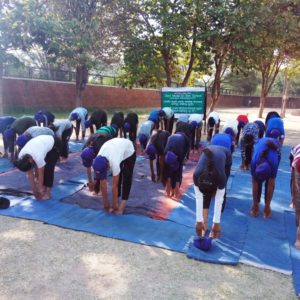 International Yoga Day GMSSS Sarangpur 3